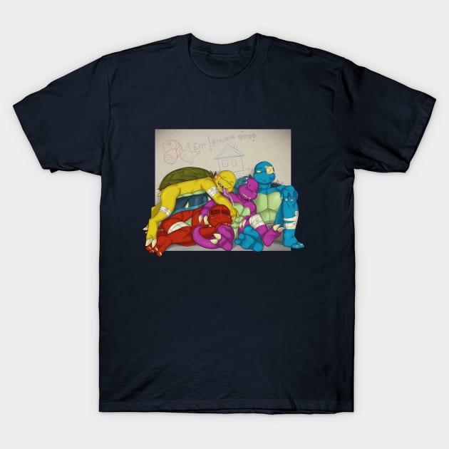 Dark Family T-Shirt by Crylin